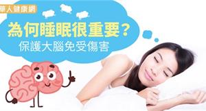 為何睡眠很重要？保護大腦免受傷害