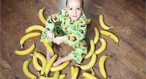 小孩鬧失眠　睡前吃半根香蕉解決