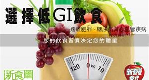 慎選低GI飲食　遠離肥胖、糖尿病