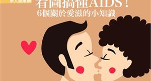 看圖搞懂AIDS！6個關於愛滋的小知識