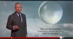 破天荒！英查爾斯王儲登BBC播報氣象