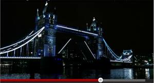 七色霓虹橋　英倫敦鐵橋為奧運換新裝