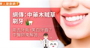 網傳：中藥木賊草刷牙，能去牙垢、美白牙齒？中醫師來解答…