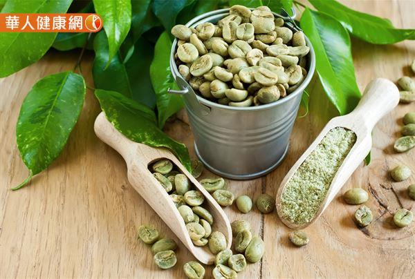 咖啡中的綠原酸成分，多存在於未經高溫深焙的「綠咖啡」（生咖啡豆，外表為草綠色故得名）中。