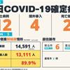 COVID-19／新增12例本土病例、4例境外移入、2例死亡，死亡率5.1%