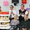 重陽敬老　為103歲模範媽媽慶生