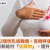 HER2陽性乳癌難纏，易轉移復發！健保最新給付「這藥物」，提升存活率