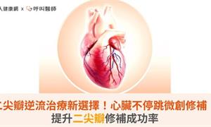 二尖瓣逆流治療新選擇！心臟不停跳微創修補，提升二尖瓣修補成功率