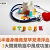 中風半邊身癱竟是罕見漂浮血栓！醫曝：3大關鍵助腦中風成功搶命康復