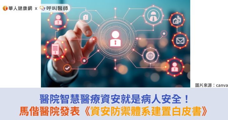 醫院智慧醫療資安就是病人安全!馬偕醫院發表《資安防禦體系建置白皮書》