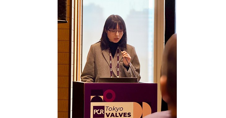 安南醫院心臟內科林霈醫師發表UNICORN瓣膜葉片改良技術的研究。(圖片提供/安南醫院)